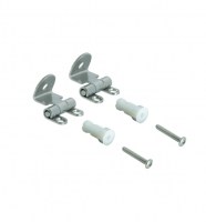 JUEGO BISAGRAS TAPA INODORO MERIDIAN ROCA